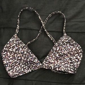 Jolyn Swim Top - Triangle Pattern